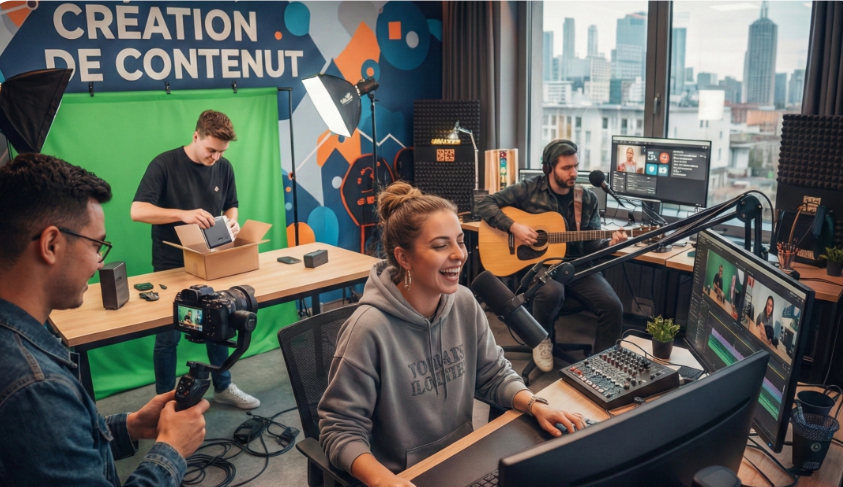 Studio de création de contenu MIVARA